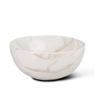 Waskom Globo T-Edge Rond 37x16 cm Zonder Overloop Arabescato Chiaro Globo - thumbnail