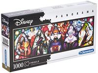 Clementoni legpuzzel panorama disney schurken, 1000st. - thumbnail