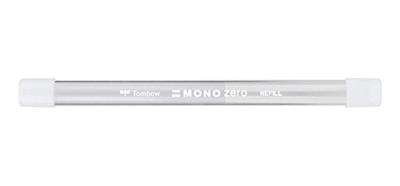 Tombow Mono Zero gum vulling, rond, koker van 2 stuks Tombow Mono Zero gum vulling, rond, koker van 2 stuks