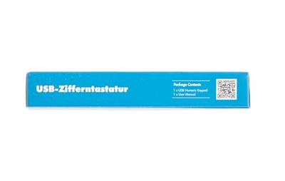 LogiLink ID0184 numeriek toetsenbord Notebook Zwart LogiLink ID0184 numeriek toetsenbord Notebook Zwart