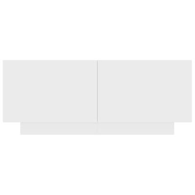 Nachtkastje 100x35x40 cm spaanplaat wit