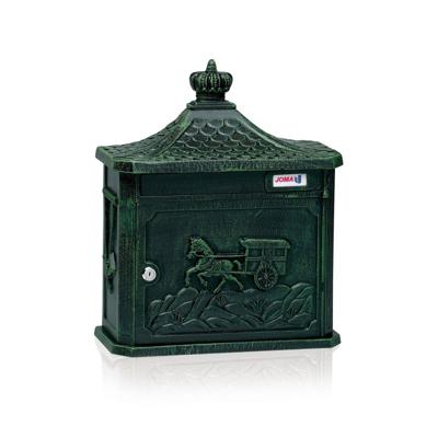 Nostalgische brievenbus Joma Garden 80 - groen