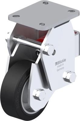 Blickle BHF-ALEV 100K-1 Geveerd bokwiel Wieldiameter: 100 mm Draagvermogen (max.): 200 kg 1 stuk(s)