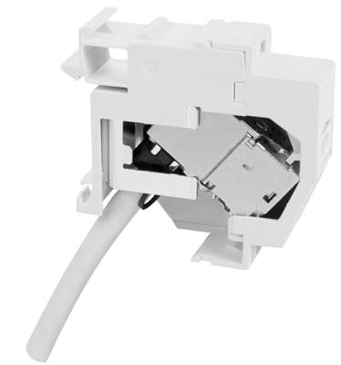 Metz Connect 130B127003-E Netwerkdoos DIN-rails CAT 6A Grijs-wit (RAL 7035) Metz Connect 130B127003-E Netwerkdoos DIN-rails CAT 6A Grijs-wit (RAL 7035)