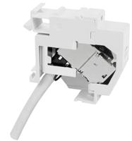 Metz Connect 130B127003-E Netwerkdoos DIN-rails CAT 6A Grijs-wit (RAL 7035) - thumbnail