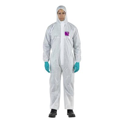 Ansell WH15S-00138-04 AlphaTec ® 1500 - model 138 bescherming tegen chemicaliën, wit, L Maat: L Wit