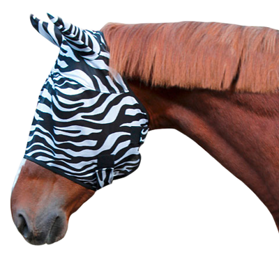 Vliegenmasker Zebra Pony