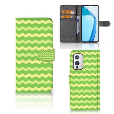 OnePlus 9 | Telefoon Hoesje | Waves Green OnePlus 9 | Telefoon Hoesje | Waves Green