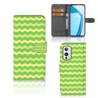 OnePlus 9 | Telefoon Hoesje | Waves Green - thumbnail