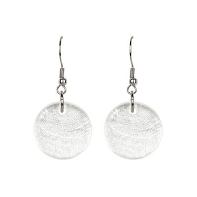 Oorhangers Capiz Schelpen Rond Wit