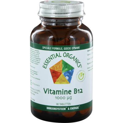 Essential Organics Vitamine B12 1000mcg Tabletten Essential Organics Vitamine B12 1000mcg Tabletten
