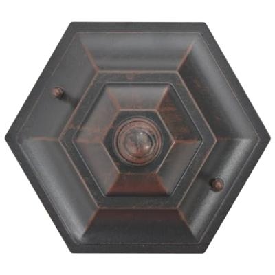 Paalverlichting voor tuin E27 110 cm aluminium brons 6 st