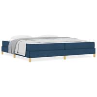 Boxspring bed Taupe, Bruin 200 x 200 cm Stof, Engineered Hout - thumbnail