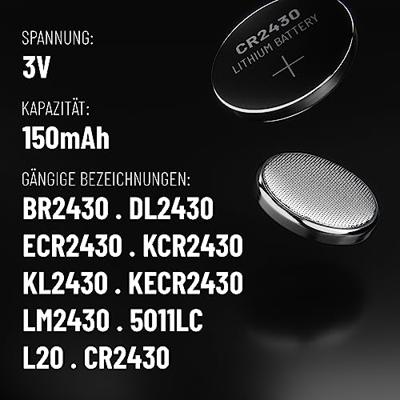Absina Knoopcel CR2430 3 V 5 stuk(s) Lithium