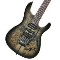 Ibanez Premium S1070PBZ-CKB Charcoal Black Burst elektrische gitaar met gigbag - thumbnail