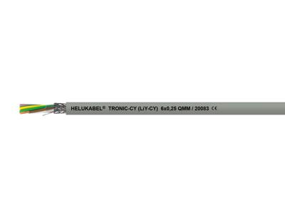 HELU 16476-500 Datakabel LiYCY 3 x 1 mm² Grijs 500 m