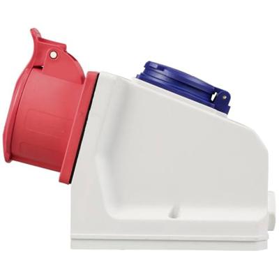 Sygonix SY-6271370 CEE-wandcontactdoos 16 A 5-polig 415 V/AC 1 stuk(s)