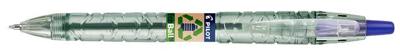 Balpen pilot begreen b2p ecoball m blauw | 10 stuks