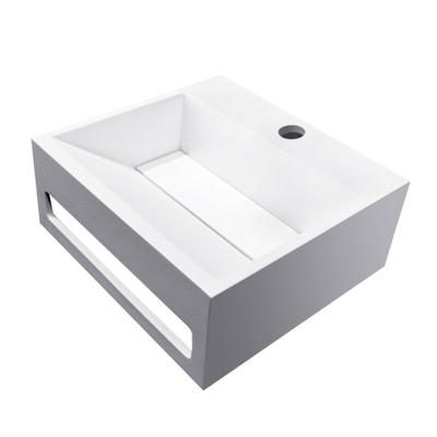 Fontein Wiesbaden Julia 30x28x12,5 cm Solid Surface Mat Wit Fontein Wiesbaden Julia 30x28x12,5 cm Solid Surface Mat Wit