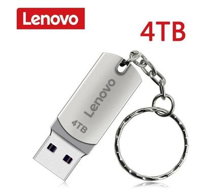 Lenovo Usb 3.0 Pendrive-4Tb Metaal-Hoge Snelheid-Flash Pen Drive-Draagbaar-Waterdicht-U Disk Stick-Mini Ssd Memoria Pen Usb
