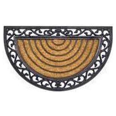 Deurmat Brush Halfrond Impala Hamat - Hamat