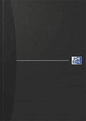 Notitieboek Oxford Office Essentials A4 96vel lijn zwart | 5 stuks
