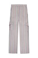 Like Flo zomer cargo broek meisjes teens - mint, gestreept - Fever - thumbnail