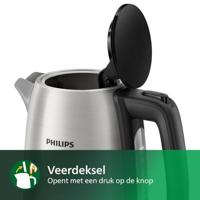 PHILIPS HD9350 / 90 Waterkoker 2200 W - 1.7 L - Roestvrij staal - thumbnail