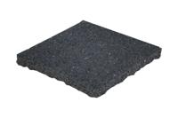 Gardenlux Tegeldrager per stuk Zwart 10x10x1 cm - thumbnail