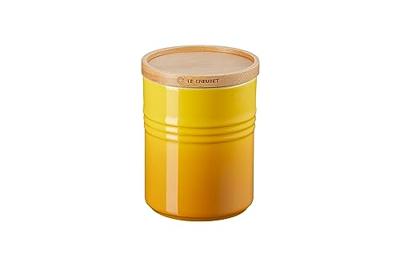 LE CREUSET - Aardewerk - Voorraadpot met houten deksel 10cm 0,54l Nectar
