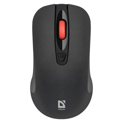 DEFENDER NEXUS MUIS MS-195 RF SILENT ZWART