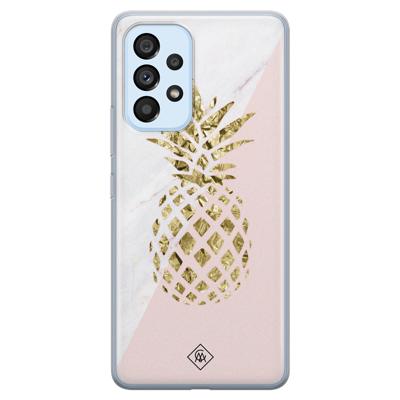 Samsung Galaxy A33 siliconen hoesje - Ananas