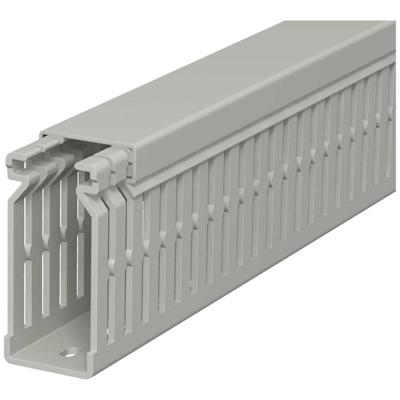 OBO Bettermann 6178203 Kabelgoot (l x b x h) 2000 x 25 x 60 mm 1 stuk(s) Steen-grijs OBO Bettermann 6178203 Kabelgoot (l x b x h) 2000 x 25 x 60 mm 1 stuk(s) Steen-grijs