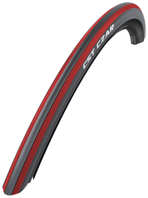 Cst buitenband czar 700 x 23 zw rood