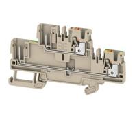 Weidmüller 1548130000 Doorgangsklem 2-etages 5.1 mm Spanveer Grijs 50 stuk(s) - thumbnail