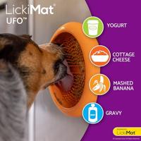 LickiMat® Honden likmat Ufo, groen - thumbnail