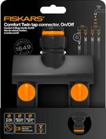Fiskars 1070577 Comfort 2-voudige splitser Met reguleerventiel - thumbnail