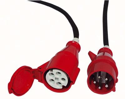 Showtec 16A krachtstroomkabel 5x2.5mm 10 meter