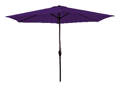 Stokparasol Gemini 300 cm paars Stokparasol Gemini 300 cm paars