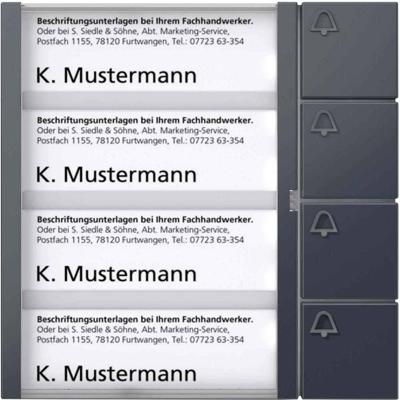 Siedle 210005000-00 Functiemodule voor Accessoires voor deurintercom Antraciet