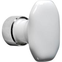 Meubelkn.pors.Octo Ovaal 36mm MGN/wit - thumbnail