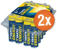 Voordeelpak met 48 x AA Varta High Energy alkaline batterijen - thumbnail
