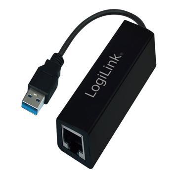 LogiLink UA0184A Netwerkadapter 1000 MBit/s USB-A 3.0, RJ45 LogiLink UA0184A Netwerkadapter 1000 MBit/s USB-A 3.0, RJ45