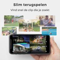 Reolink NVS8-5MB4 NVS8-5MB4 IP-Bewakingsset Kabelgebonden, WiFi 2880 x 1616 Pixel - thumbnail
