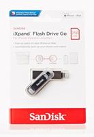 SanDisk iXpand™ Flash Drive Go USB-stick smartphone/tablet Zwart, Zilver 256 GB USB-A 3.2 Gen 1, Apple Lightning - thumbnail