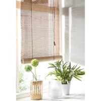 Bamboe rolgordijn - naturel - 60x130 cm - thumbnail