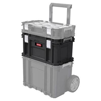 KETER 239995 Connect Gereedschapskist (leeg) Zwart