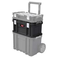 KETER 239995 Connect Gereedschapskist (leeg) Zwart - thumbnail