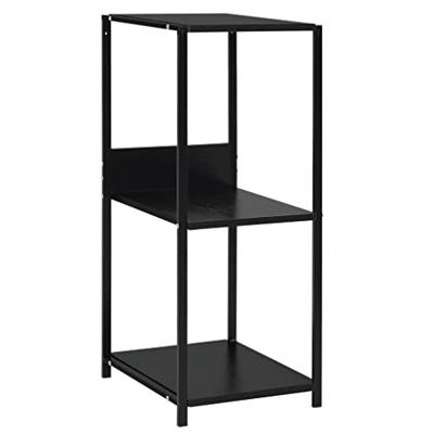 VidaXL Boekenkast 33,5x39,6x79,7 cm bewerkt hout zwart