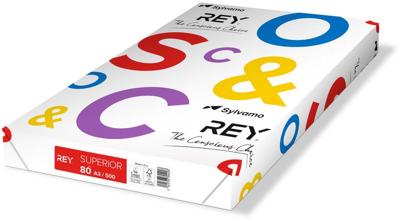Kopieerpapier Rey Superior A3 80gr wit 500 vel
